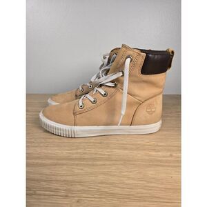 Timberland Women's Skyla Bay 6" Suede Boots Tan Wheat Nubuck Size 9